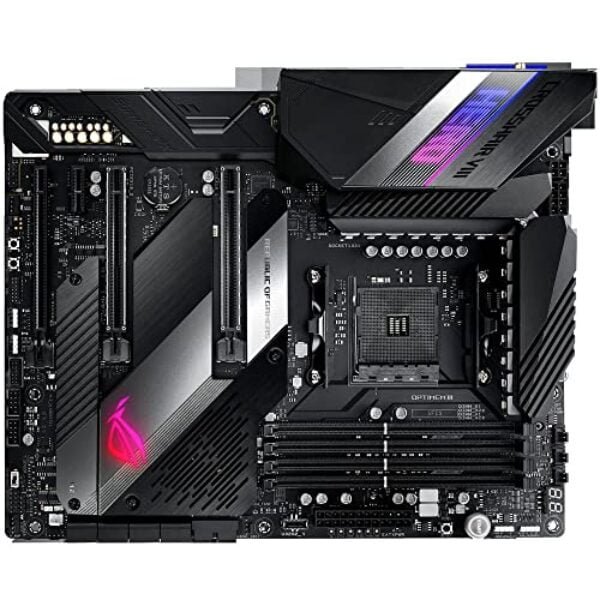 asus rog x570 crosshair viii hero wi fi atx motherboard with pcie 40 1 4