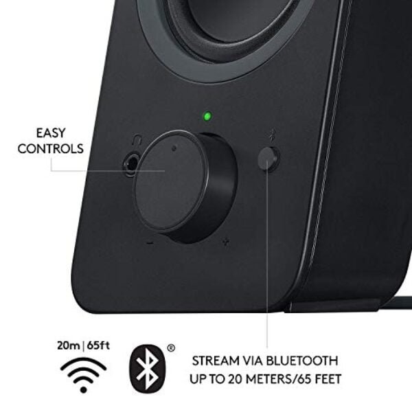 logitech z207 20 multi device stereo speaker black 2