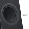 logitech z207 20 multi device stereo speaker black 3