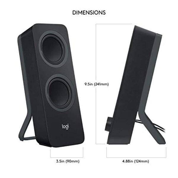 logitech z207 20 multi device stereo speaker black 4