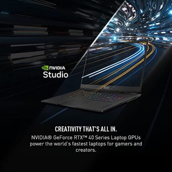 msi stealth 17 studio 173 qhd 240hz gaming laptop 13th gen intel core i9 1 3