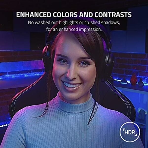 razer kiyo pro streaming webcam full hd 1080p 60fps adaptive light sensor 2