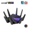asus rog rapture gt axe16000 quad band wifi 6e extendable gaming router 6ghz 1