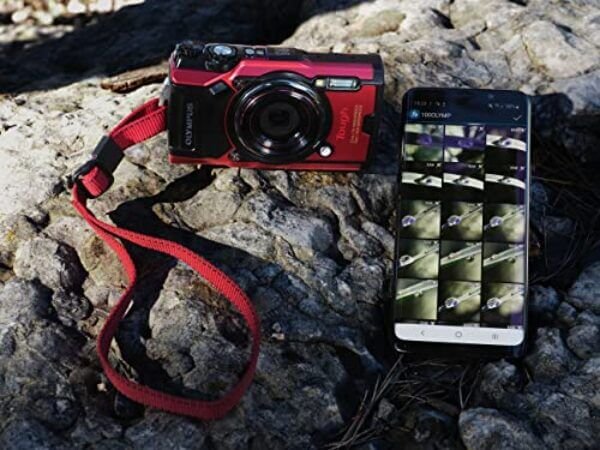 om system olympus tg 6 red underwater camera waterproof freeze proof high 5