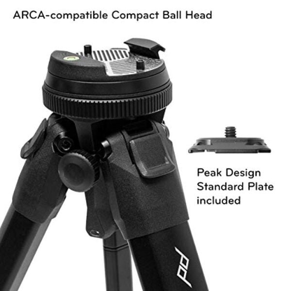 peak design travel tripod carbon fiber ultra portable stable and compact 2
