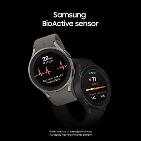samsung galaxy watch 5 pro 45mm bluetooth smartwatch w body health fitness 3