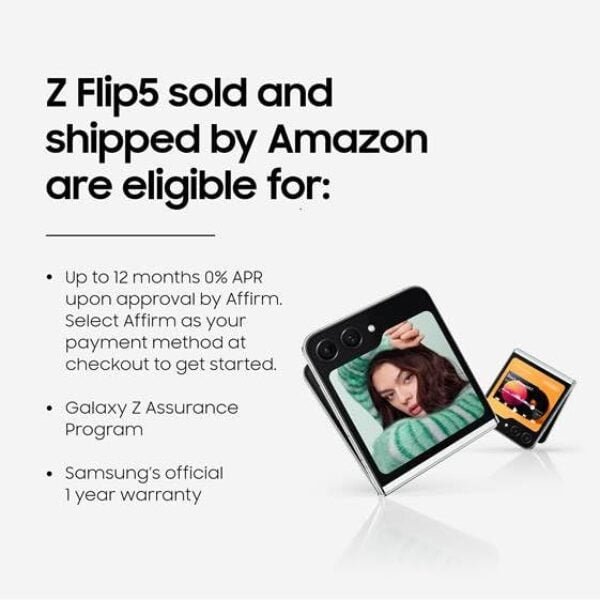 samsung galaxy z flip 5 cell phone factory unlocked android smartphone 1 1