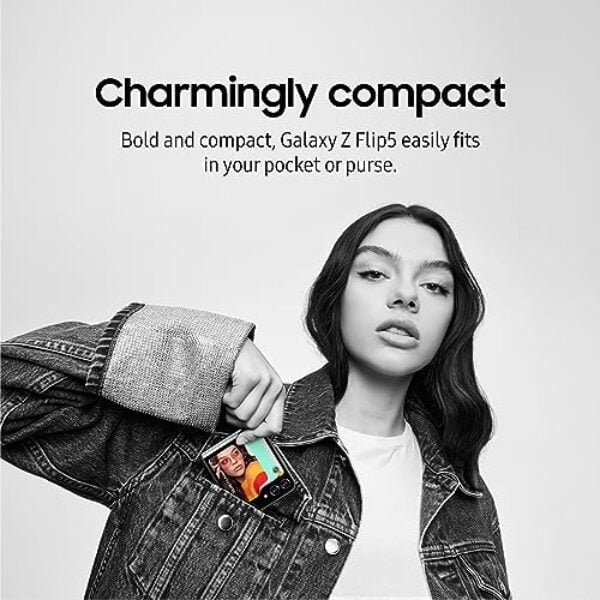 samsung galaxy z flip 5 cell phone factory unlocked android smartphone 1 3
