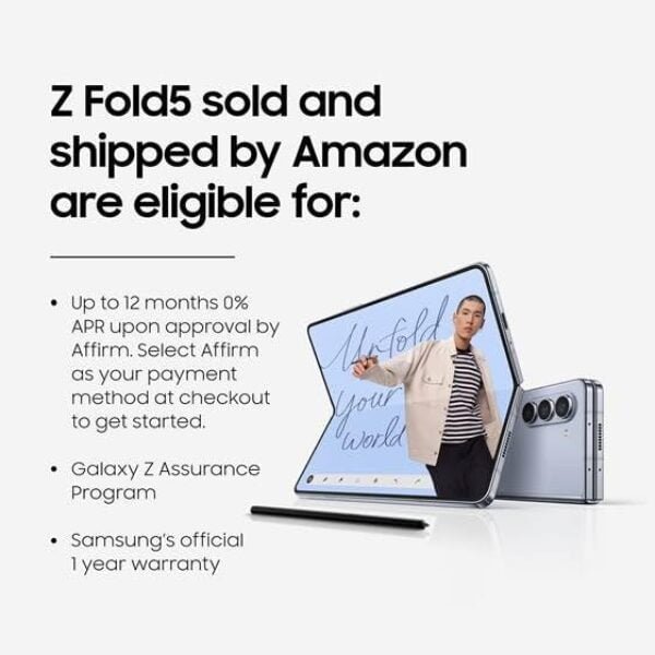 samsung galaxy z fold 5 cell phone factory unlocked android smartphone 1 1