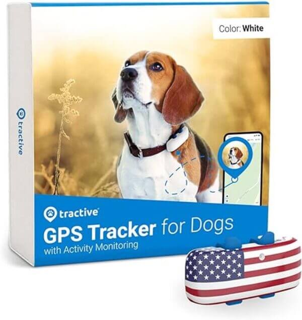 tractive gps pet tracker for dogs waterproof gps location smart activity