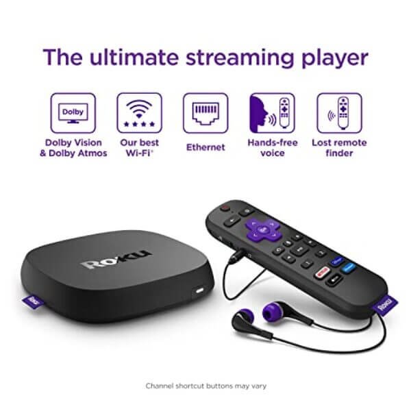 roku ultra the ultimate roku streaming device 4k hdr dolby vision atmos 1 1