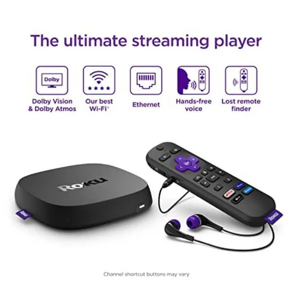 roku ultra the ultimate roku streaming device 4k hdr dolby vision atmos 1 1
