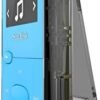 sandisk 8gb clip jam mp3 player blue microsd card slot and fm radio 1 2