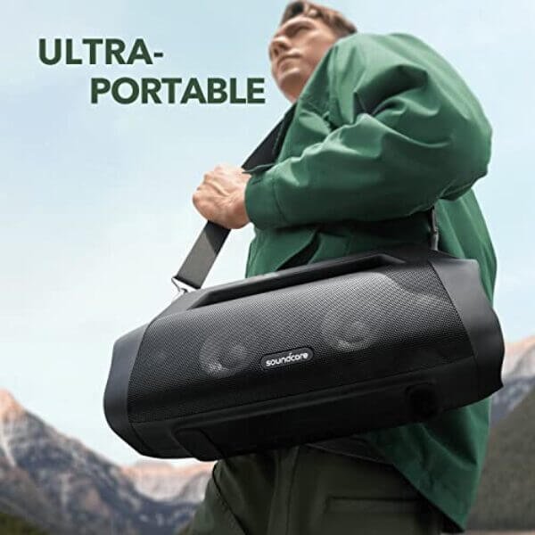 soundcore anker motion boom plus ip67 portable speaker 80w stereo sound 1 1